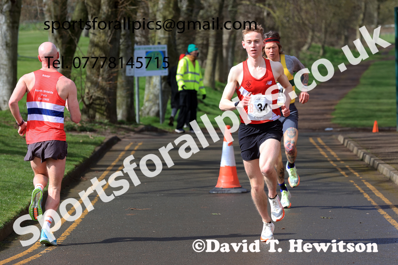 Senior Mens 12 Stage Road Relay, 2026 Northern Mens 12 and Womens 6 Stage Road Relays and Young Athletes 5k, Sheepmount Stadium, Carlisle. Photo: David T. Hewitson/Sports for All Pics